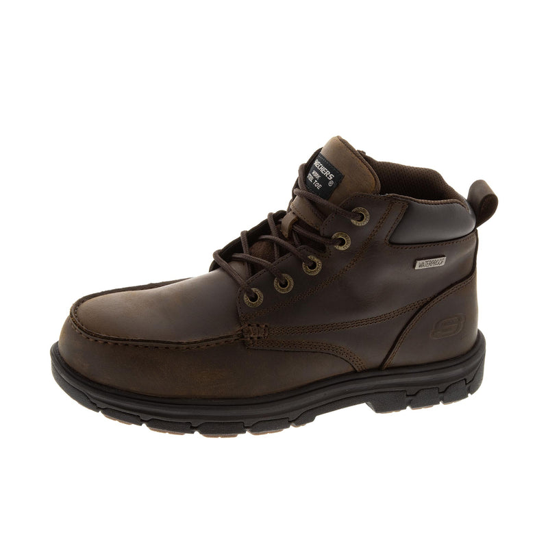 Load image into Gallery viewer, Skechers Vicksburk Steel Toe Left Angle View
