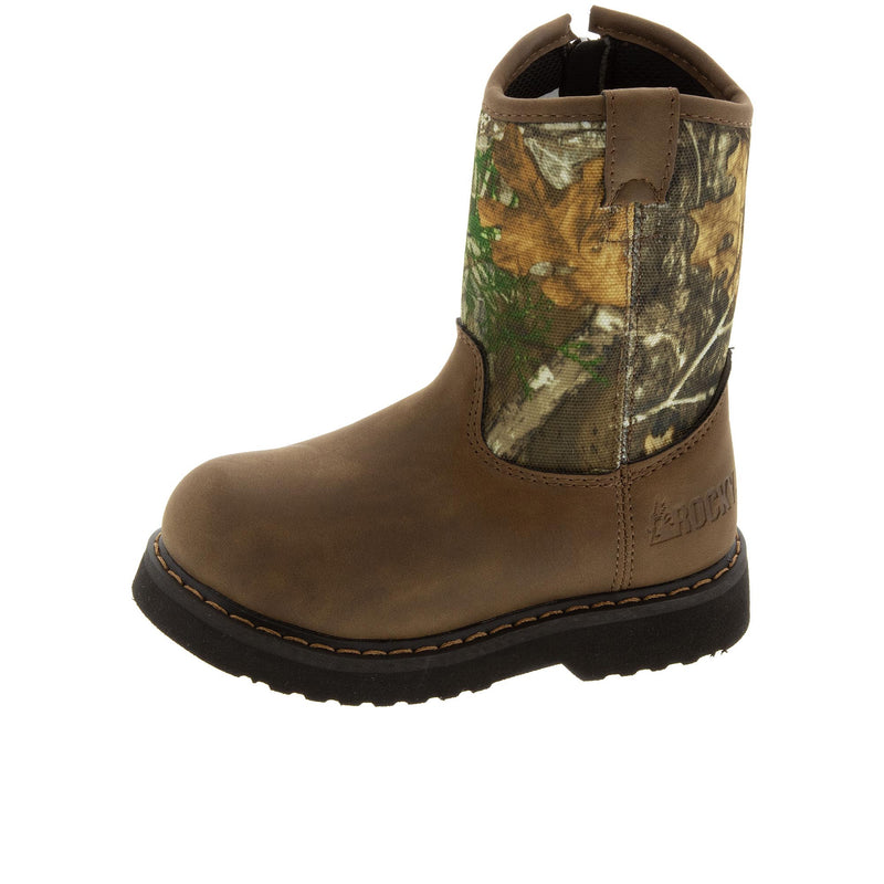 Load image into Gallery viewer, Rocky Lil Ropers Outdoor Boot Left Angle View

