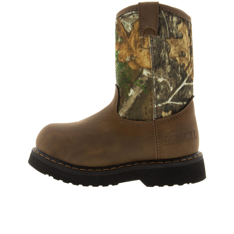 Load image into Gallery viewer, Rocky Lil Ropers Outdoor Boot Left Profile
