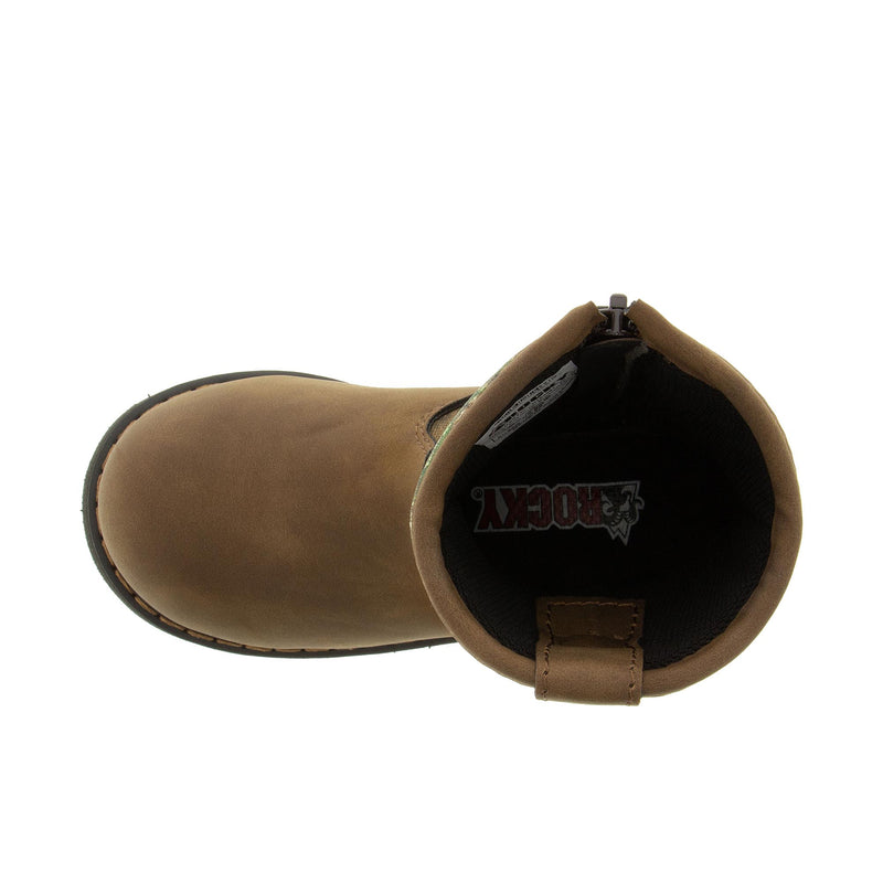 Load image into Gallery viewer, Rocky Lil Ropers Outdoor Boot Top View
