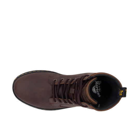 Dr Martens Combs Leather Crazy Horse Top View