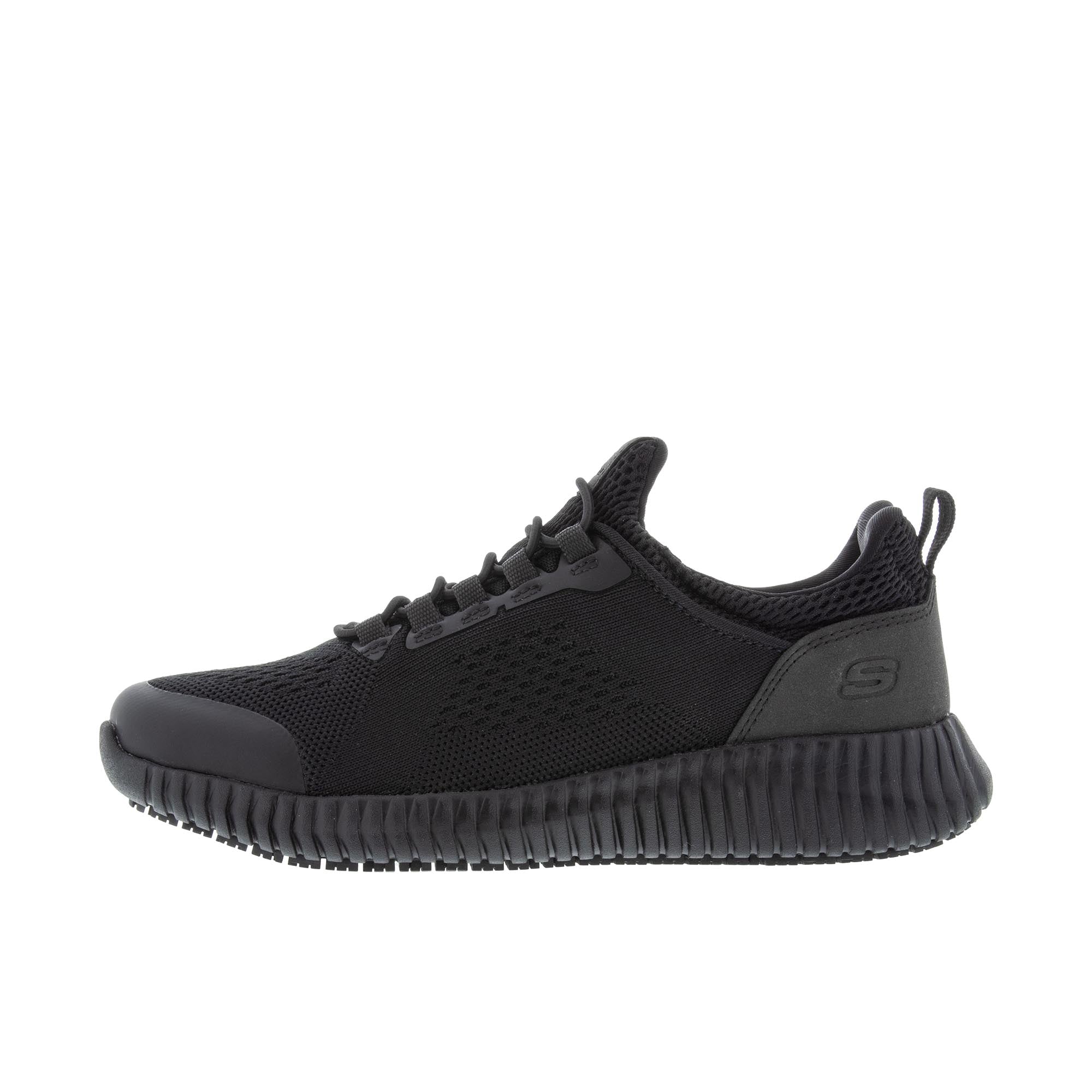 Skechers Womens Relaxed Fit Cessnock Carrboro Soft Toe Black
