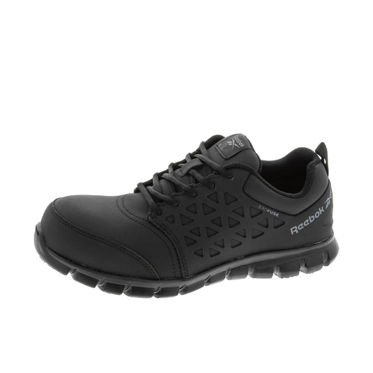 Reebok Work Sublite Cushion Work Athletic Composite Toe Left Angle View