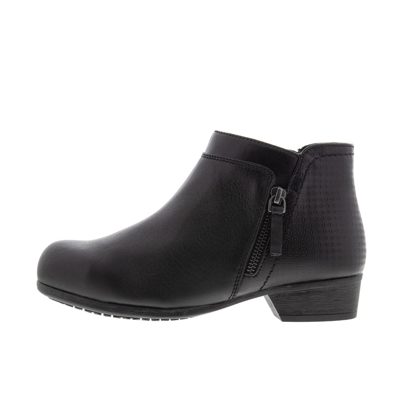 Load image into Gallery viewer, Rockport Work Carly Work Bootie Alloy Toe Left Profile
