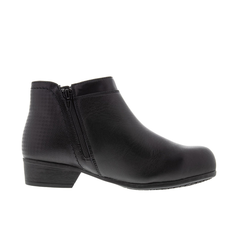 Load image into Gallery viewer, Rockport Work Carly Work Bootie Alloy Toe Inner Profile
