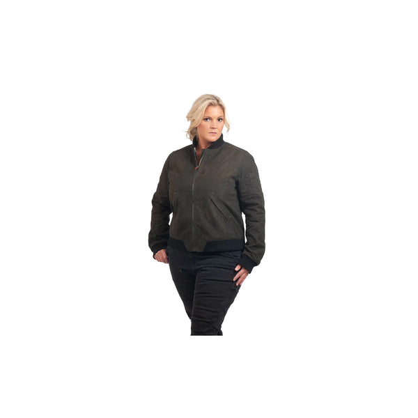 Dovetail Workwear Womens Evaleen Trucker Jacket Dark Grey