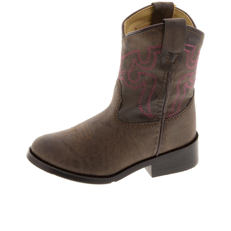 Load image into Gallery viewer, Smoky Mountain Boots Monterey Western Left Angle View
