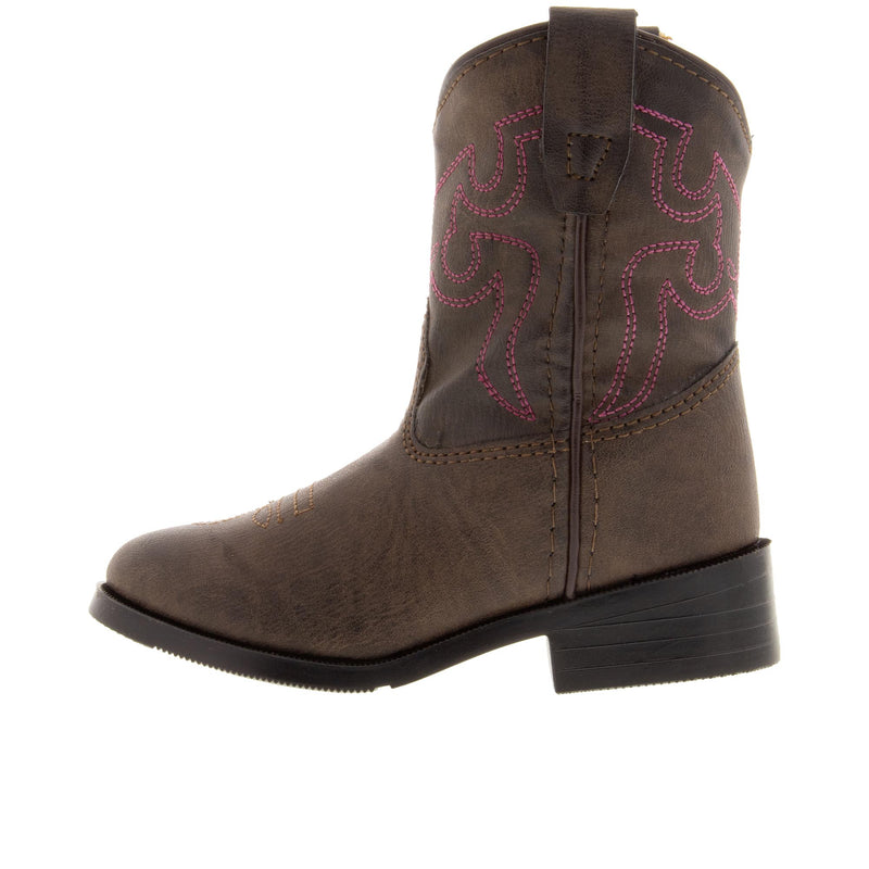 Load image into Gallery viewer, Smoky Mountain Boots Monterey Western Left Profile
