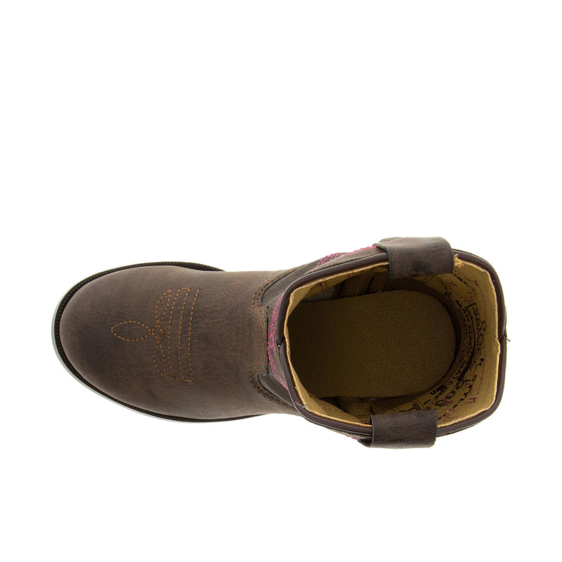Load image into Gallery viewer, Smoky Mountain Boots Monterey Western Top View

