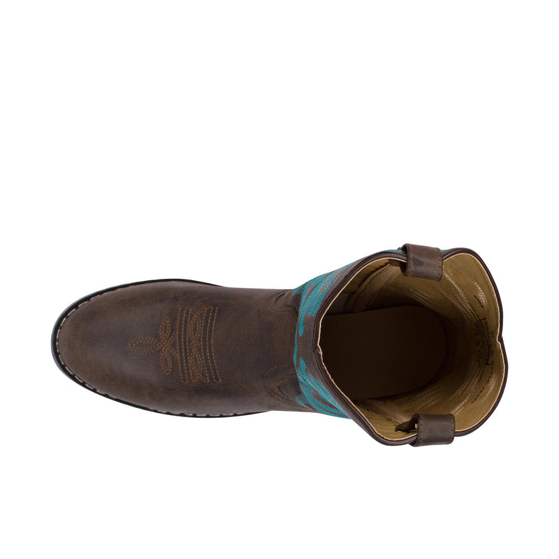 Load image into Gallery viewer, Smoky Mountain Boots Monterey Western Top View

