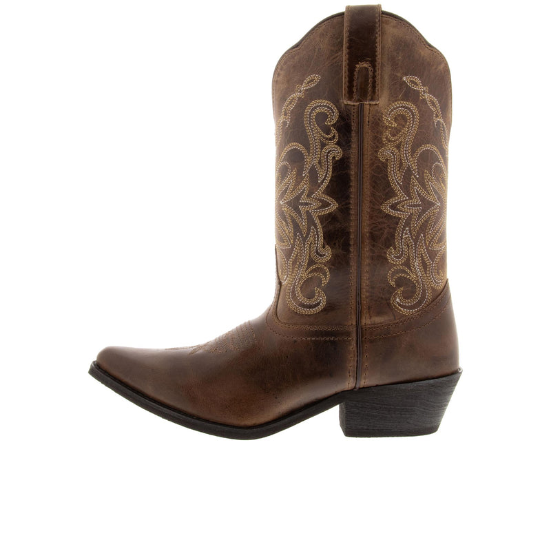 Load image into Gallery viewer, Smoky Mountain Boots Madison Snip Toe Left Profile
