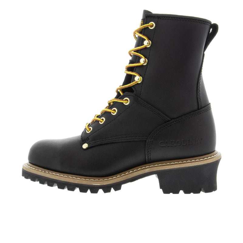 Load image into Gallery viewer, Carolina Elm Logger 8 Inch Steel Toe Left Profile
