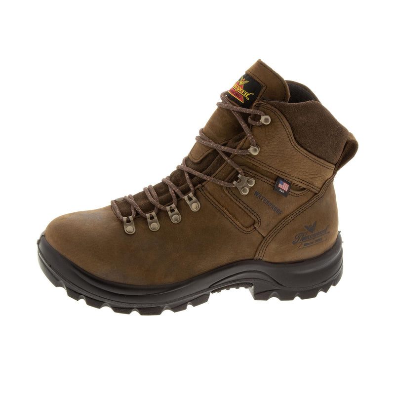 Load image into Gallery viewer, Thorogood American Union Series 6 Inch Boot Steel Toe Left Angle View

