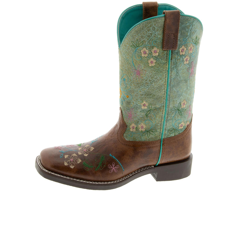 Load image into Gallery viewer, Smoky Mountain Boots Wildflower Left Angle View
