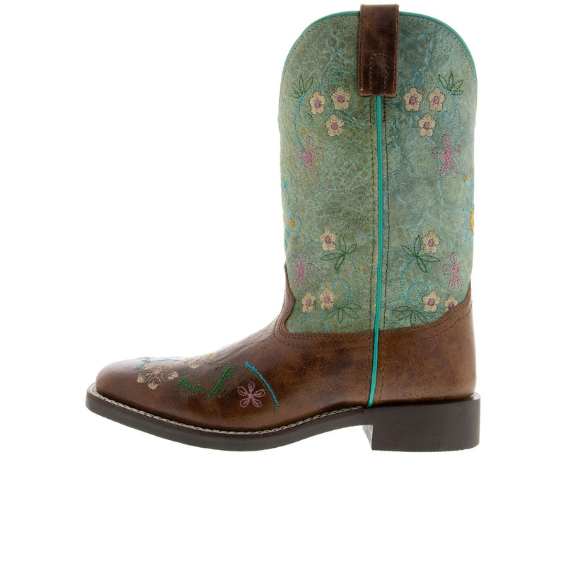 Load image into Gallery viewer, Smoky Mountain Boots Wildflower Left Profile
