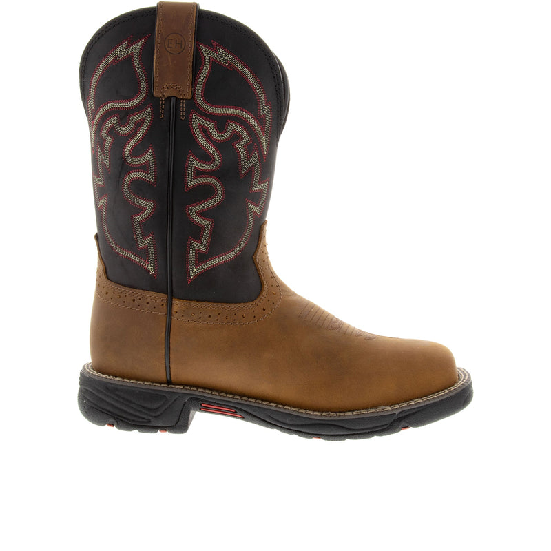 Load image into Gallery viewer, Justin Rush Steel Toe Saddle Tan
