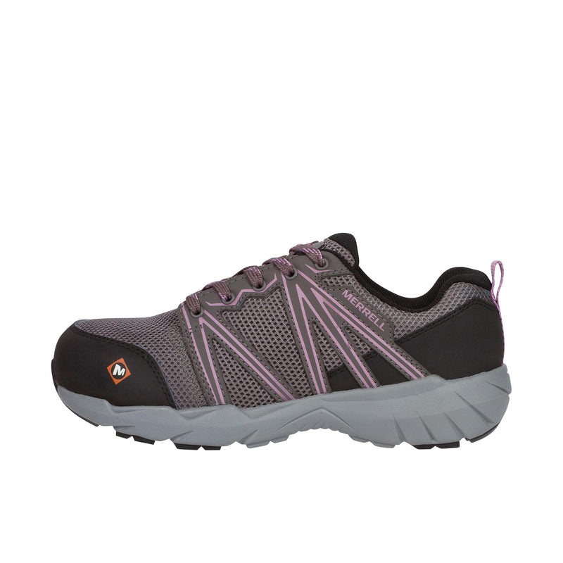 Load image into Gallery viewer, Merrell Work Fullbench Superlite Work Shoe Alloy Toe Left Profile

