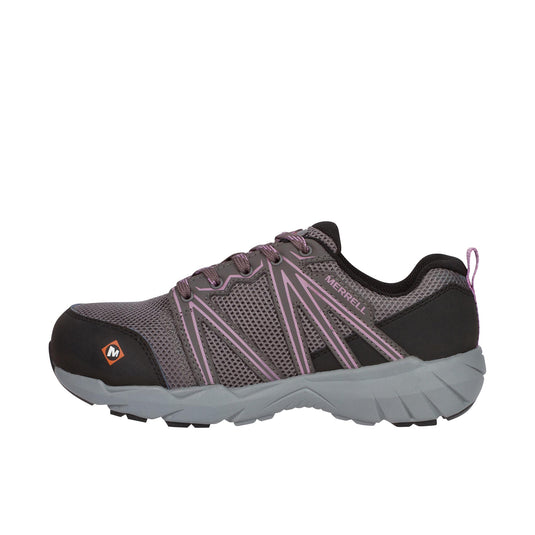Merrell Work Fullbench Superlite Work Shoe Alloy Toe Left Profile