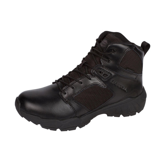 Merrell Work Fullbench Tactical Mid Soft Toe Left Angle View