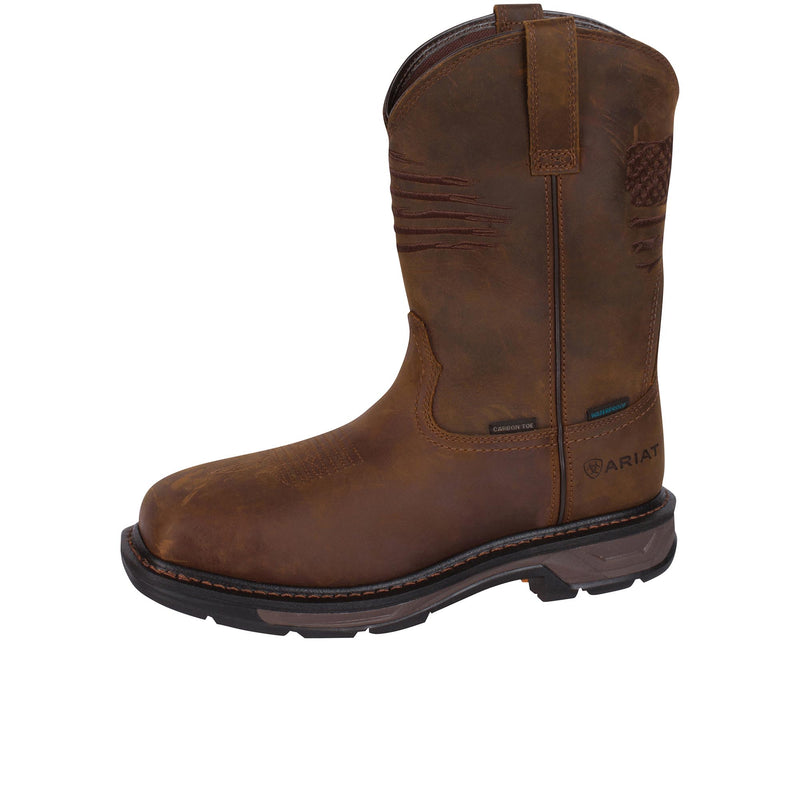 Load image into Gallery viewer, Ariat WorkHog XT Patriot Carbon Fiber Toe Left Angle View
