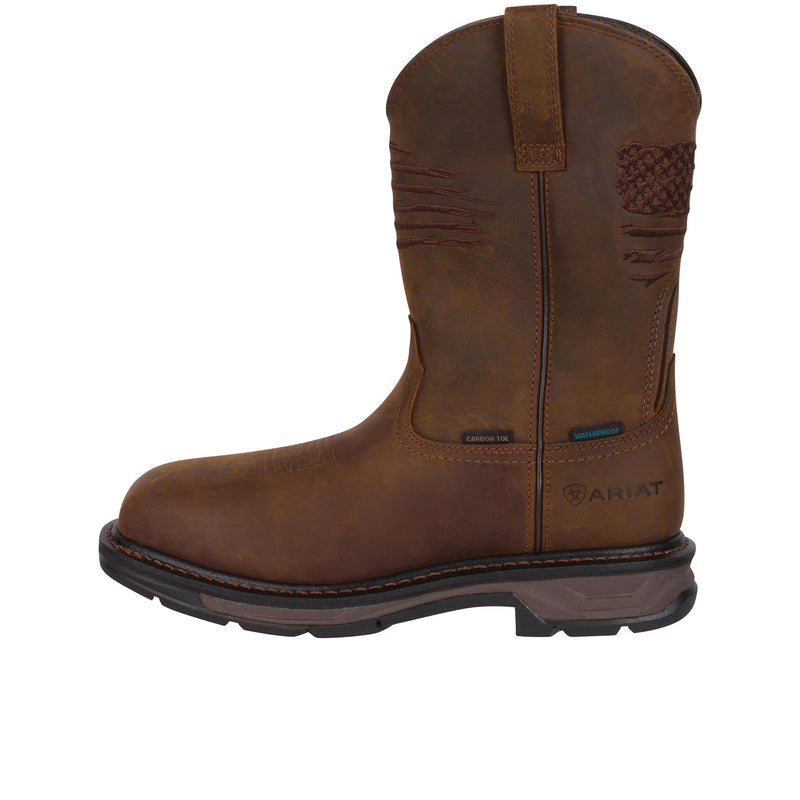 Load image into Gallery viewer, Ariat WorkHog XT Patriot Carbon Fiber Toe Left Profile
