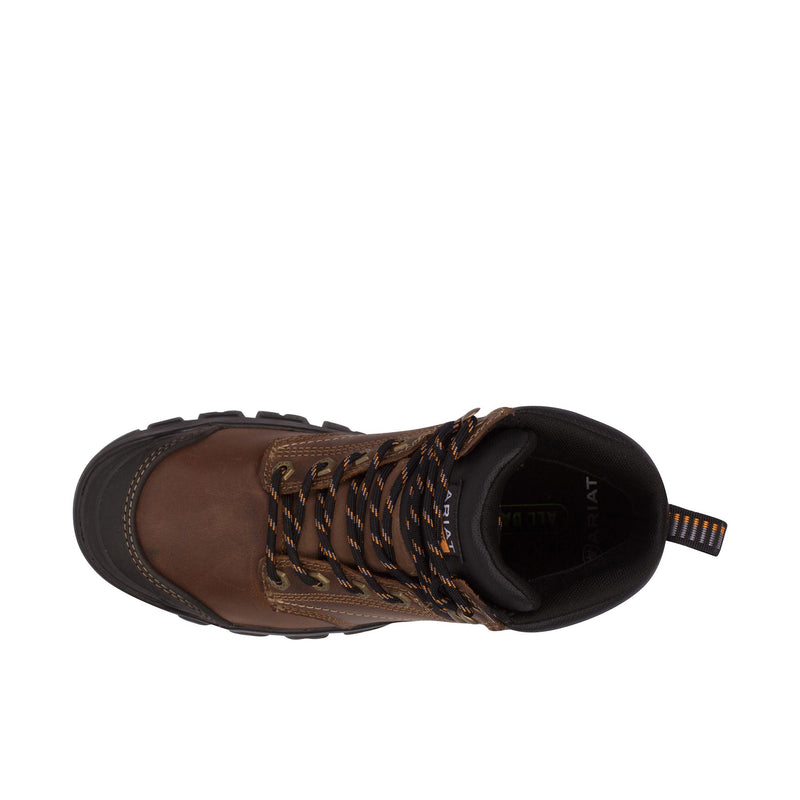 Load image into Gallery viewer, Ariat Treadfast 6 Inch Soft Toe Top View
