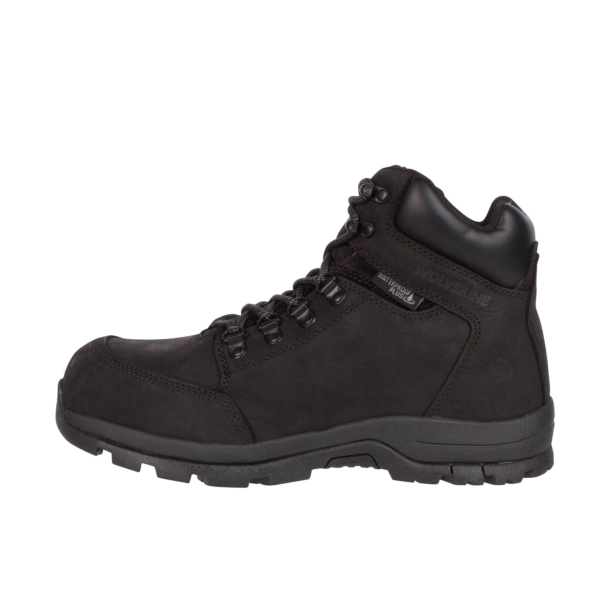 Wolverine Grayson Mid Steel Toe Black