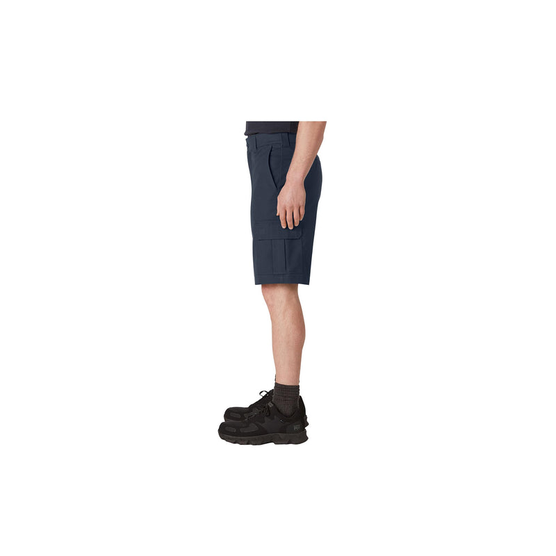 Load image into Gallery viewer, Dickies 11 Inch Active Waist Cooling Cargo Shorts Left Side View
