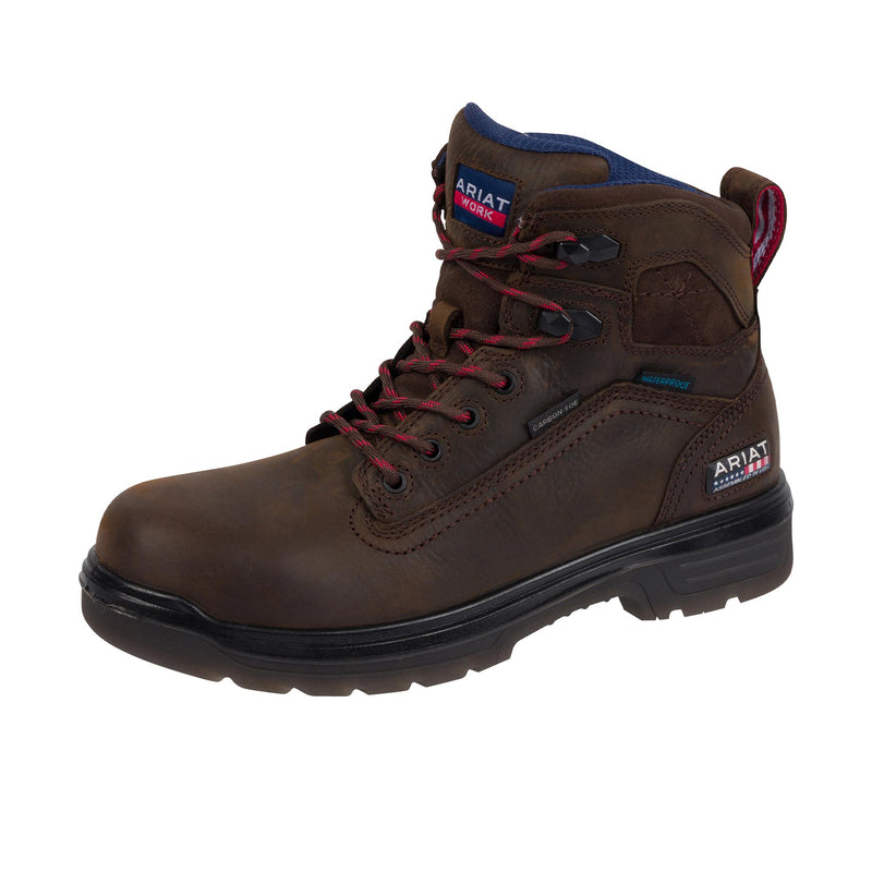 Load image into Gallery viewer, Ariat Turbo 6 Inch USA Assembled Carbon Fiber Toe Left Angle View
