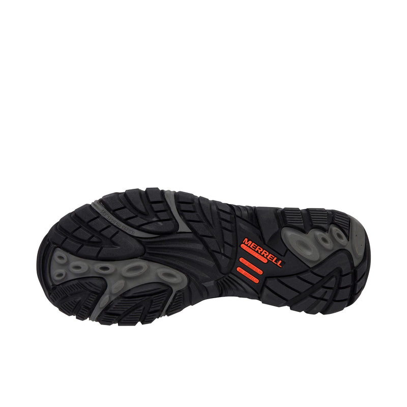 Load image into Gallery viewer, Merrell Work Moab Velocity Mid Carbon Fiber Toe Bottom View
