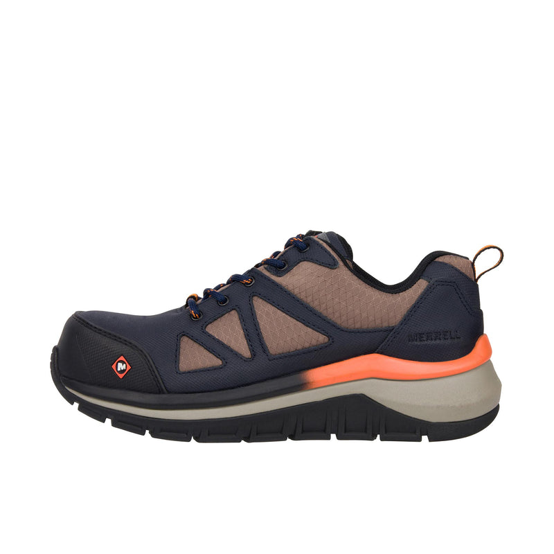 Load image into Gallery viewer, Merrell Work Fullbench Speed Carbon Fiber Toe Left Profile
