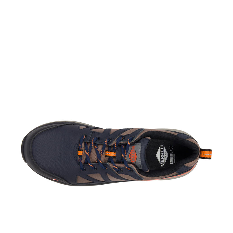 Load image into Gallery viewer, Merrell Work Fullbench Speed Carbon Fiber Toe Top View
