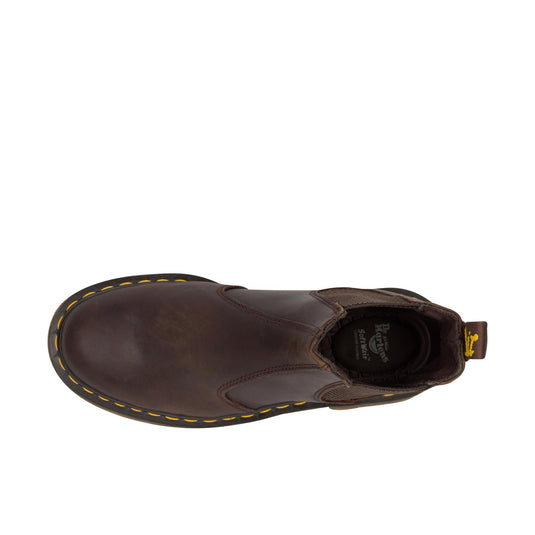 Dr Martens 2976 Leather Chelsea Boots Soft Toe Top View