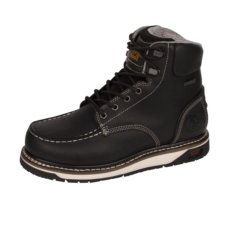 Load image into Gallery viewer, Georgia Boot AMP LT Wedge Moc Left Angle View
