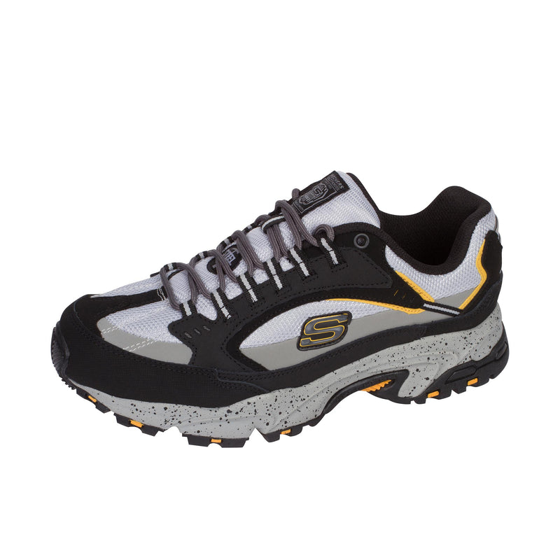 Load image into Gallery viewer, Skechers Stamina Steel Toe Left Angle View
