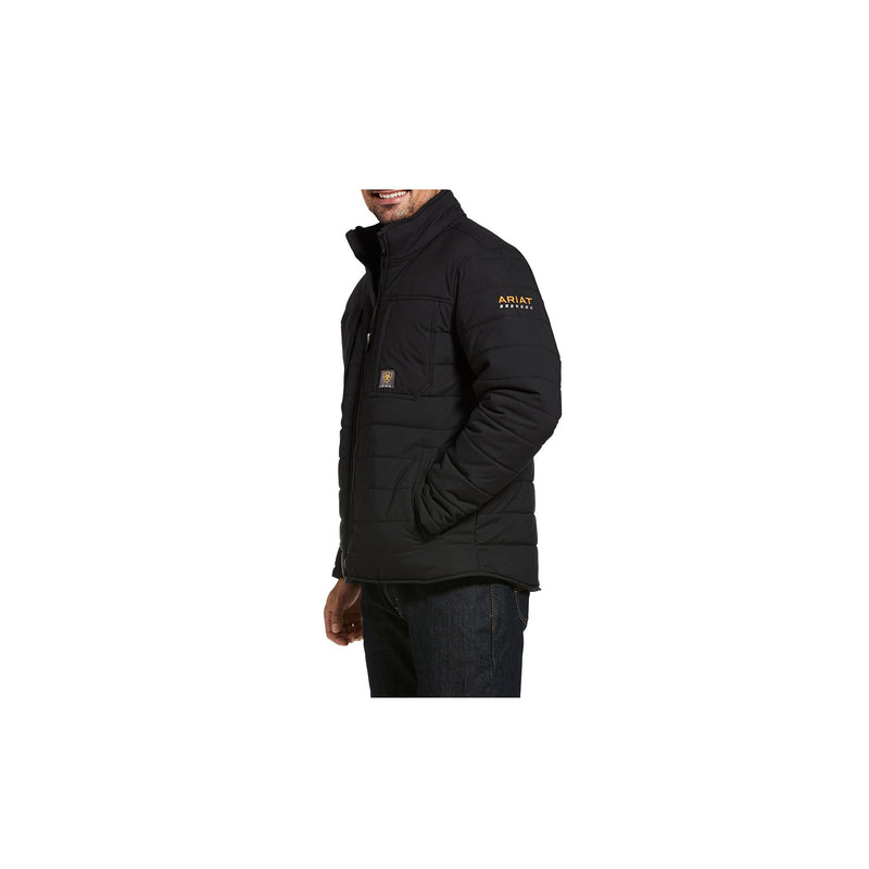 Load image into Gallery viewer, Ariat Rebar Valiant Ripstop Insulated Jacket Left Side View
