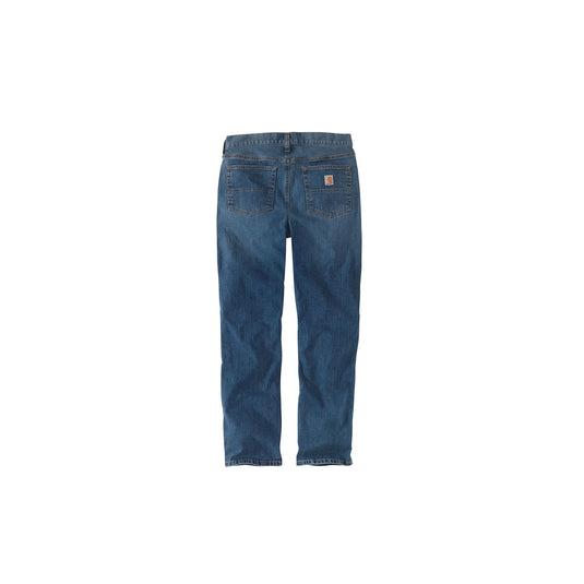 Carhartt Rugged Flex Relaxed Fit Low Rise 5 Pocket Tapered Jean Back View
