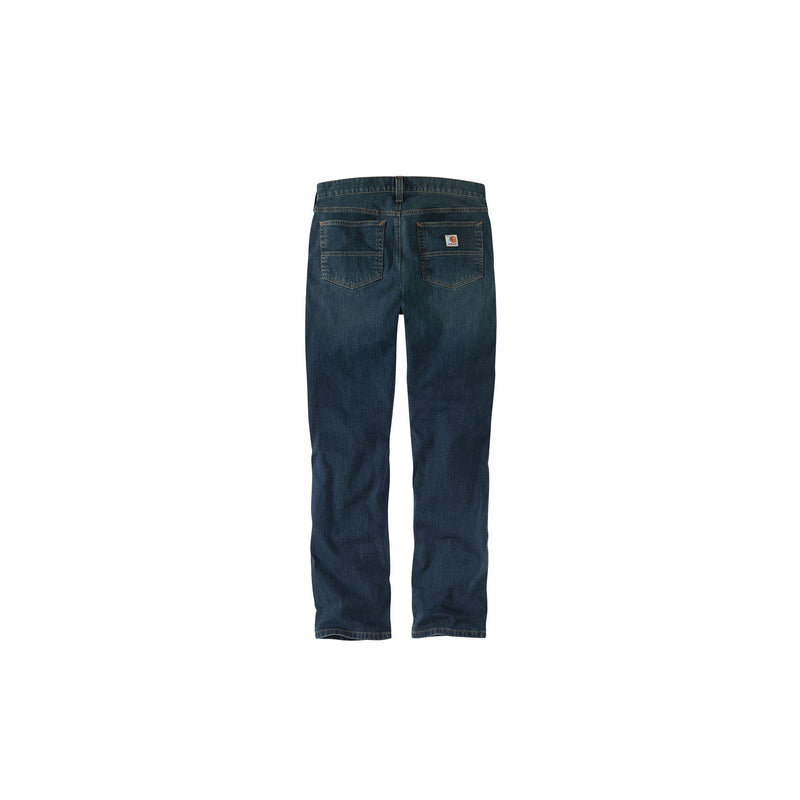 Load image into Gallery viewer, Carhartt Rugged Flex Relaxed Fit Low Rise 5 Pocket Tapered Jean Back View
