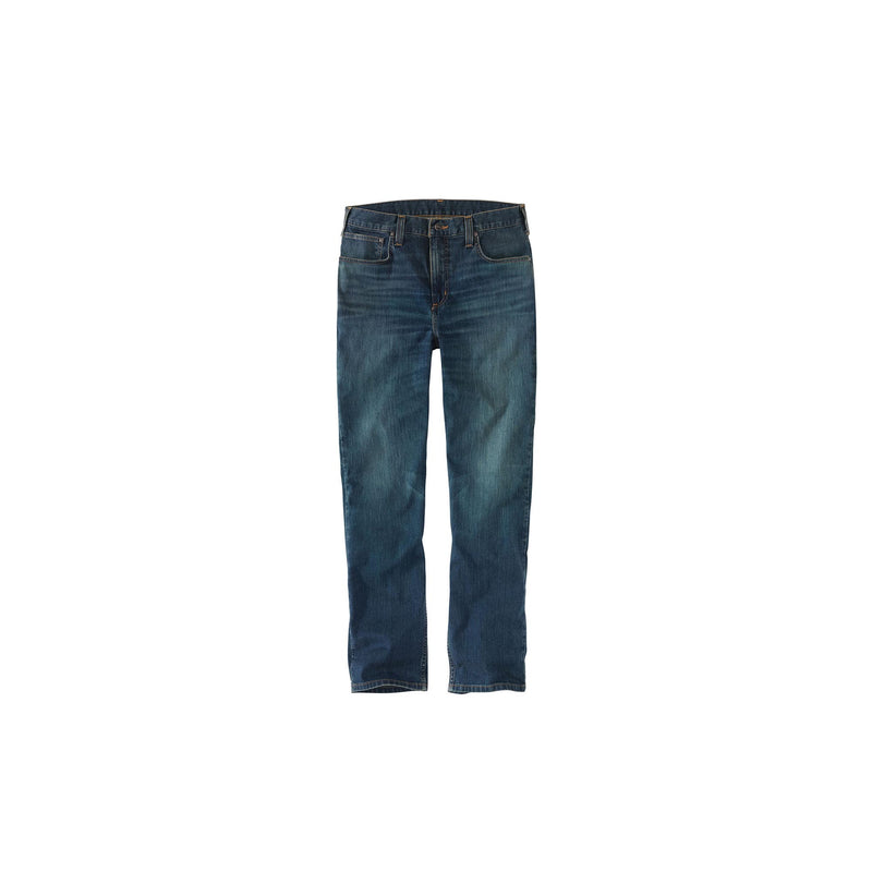 Load image into Gallery viewer, Carhartt Rugged Flex Relaxed Fit Low Rise 5 Pocket Tapered Jean Front View
