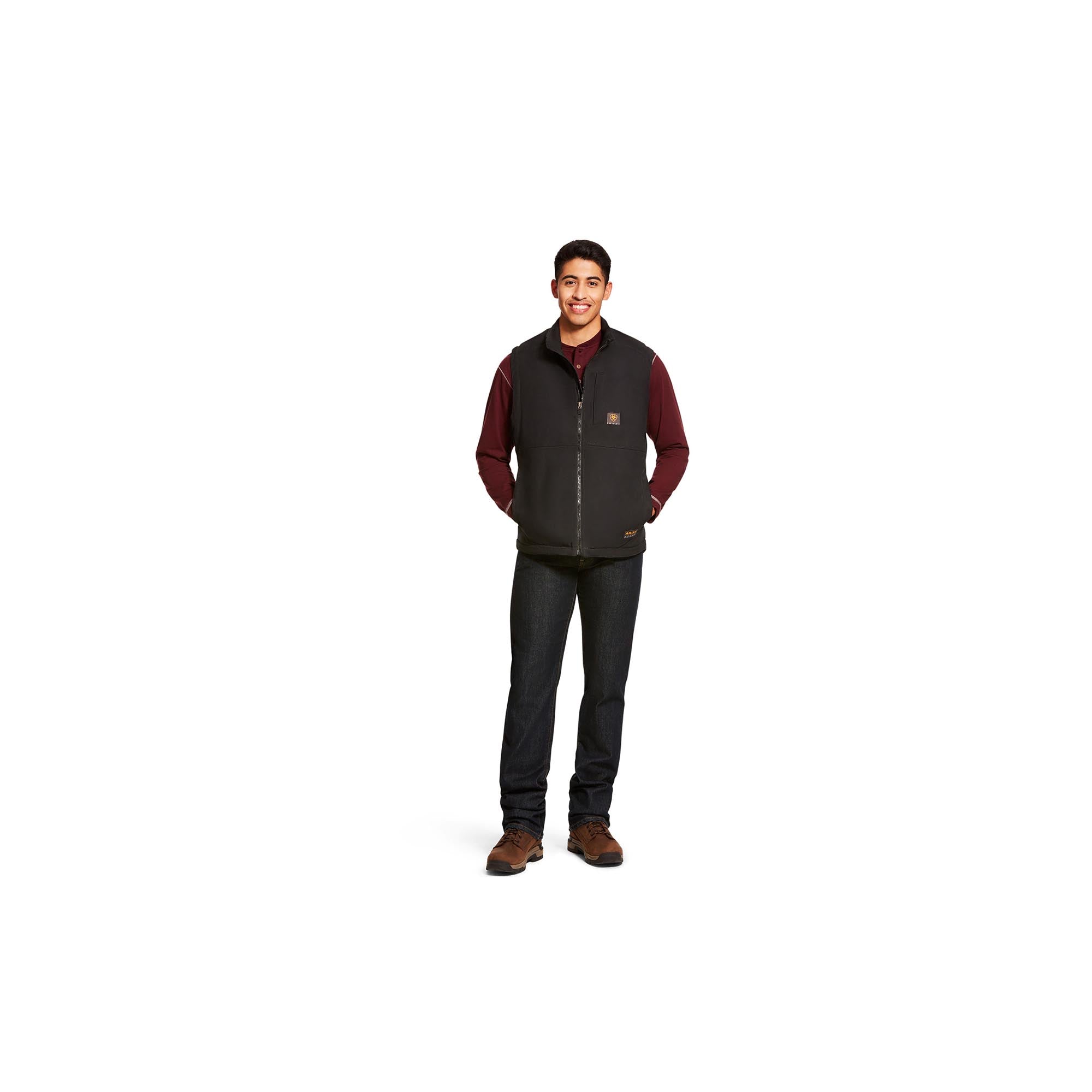 Ariat Rebar DuraCanvas Vest Black