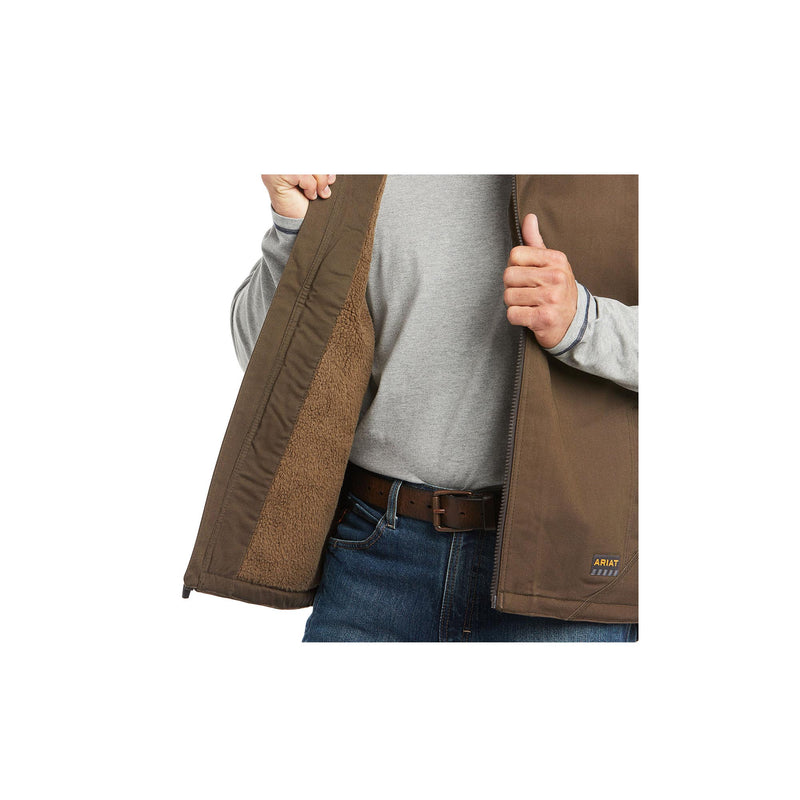Load image into Gallery viewer, Ariat Rebar DuraCanvas Vest Front Inner View
