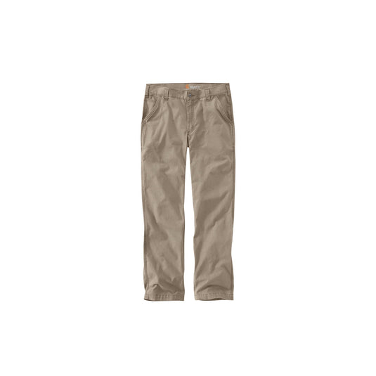 Carhartt Rugged Flex Relaxed Fit Canvas Work Pant Front View