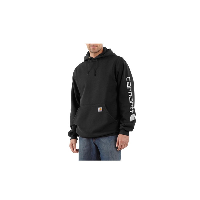 Load image into Gallery viewer, Carhartt Loose Fit Midweight Sleeve Graphic Sweatshirt Front Side View

