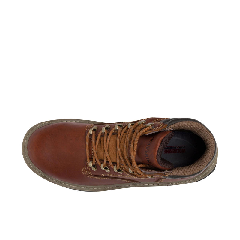 Load image into Gallery viewer, Wolverine Raider Durashock Soft Toe Top View
