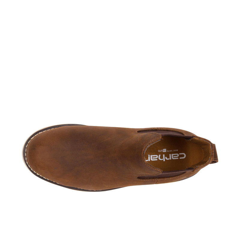 Load image into Gallery viewer, Carhartt 5 Inch Chelsea Steel Toe Top View
