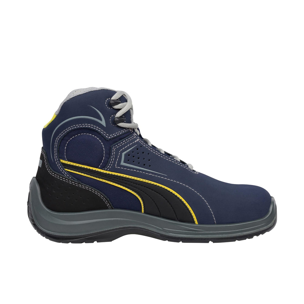 Puma Safety Touring Mid Composite Toe Blue | Shoeteria