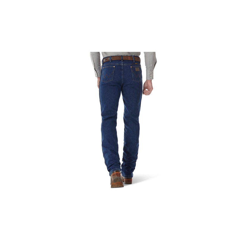 Load image into Gallery viewer, Wrangler Cowboy Cut Active Flex Slim Fit Jean Back View
