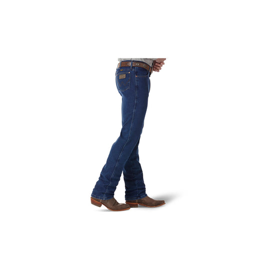 Wrangler Cowboy Cut Active Flex Slim Fit Jean Right Angle View