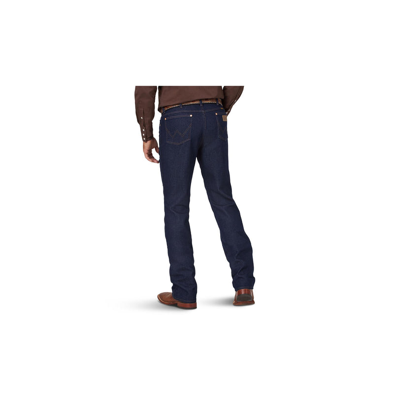 Load image into Gallery viewer, Wrangler Cowboy Cut Active Flex Slim Fit Jean Back View
