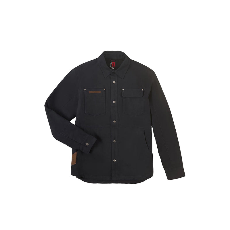 Load image into Gallery viewer, Wrangler Twill Shirt Work Jacket Tough Layers Front View
